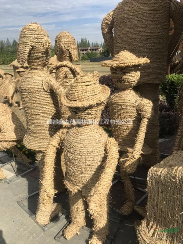 温馨提示: 以上是关于【手工编制稻草人造型 草绳编制动物 稻草卡通造型】的详细介绍, 产品由成都鑫森蕴园林绿化工程有限公司为您提供,如果您对成都鑫森蕴园林绿化工程有限公司产品信息感兴趣可以联系供应商 ,您也可以查看更多与【草绳】相关的产品!