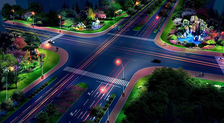 天津?yàn)I海新區(qū)南部道路綠化景觀提升工程