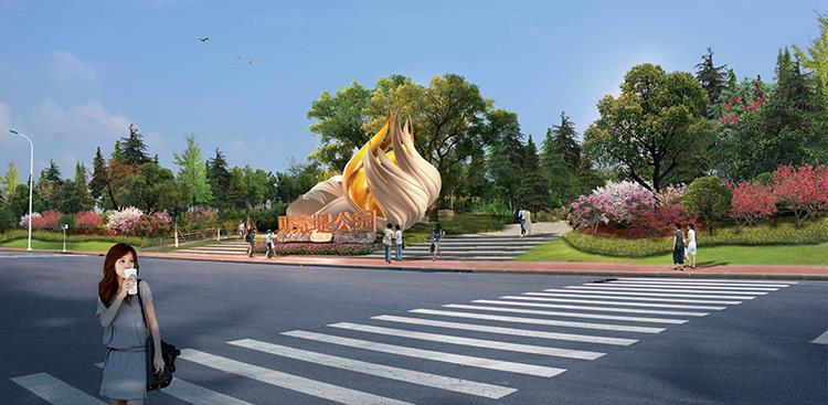 天津濱海新區(qū)南部道路綠化景觀提
